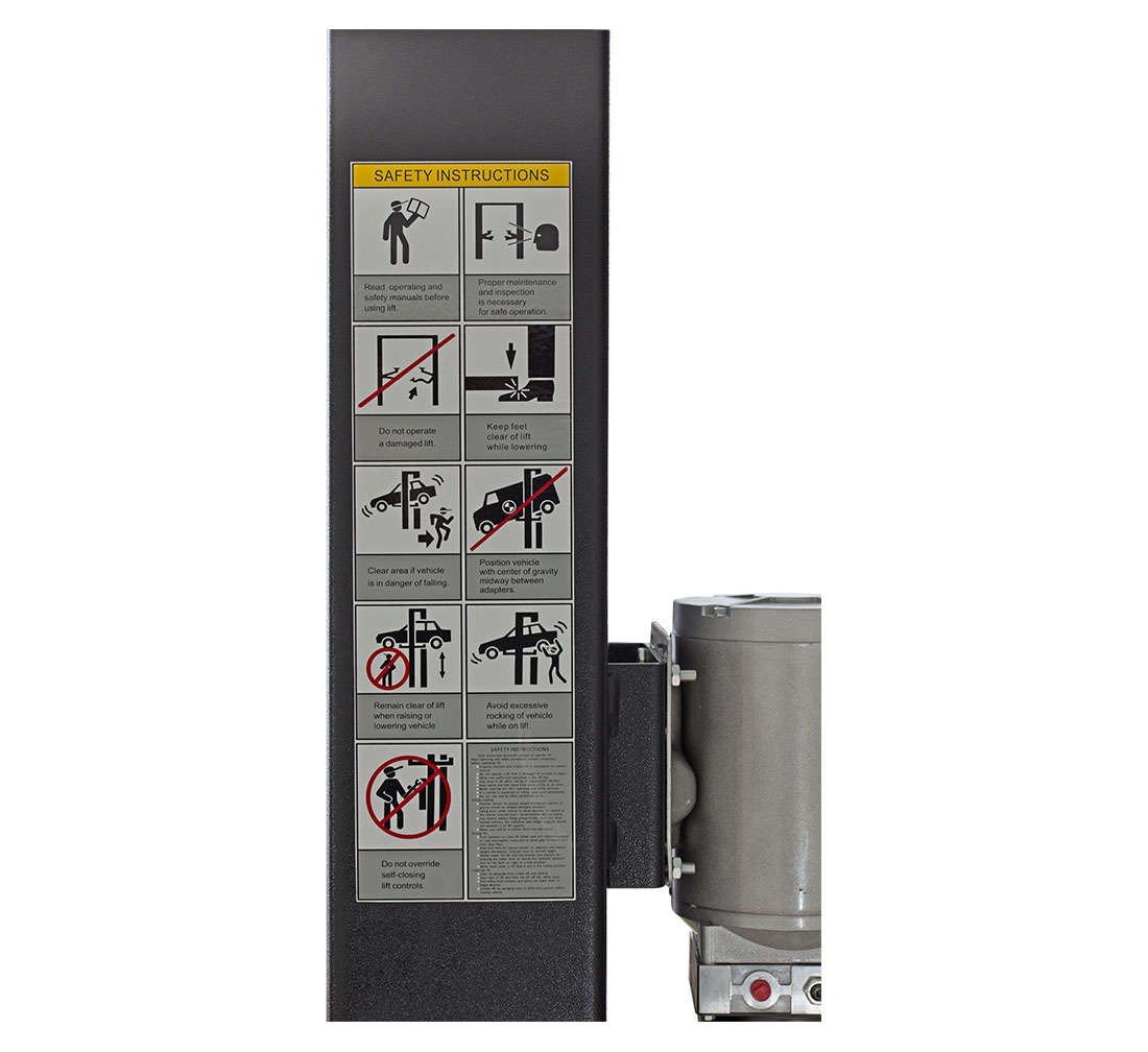 Elevador semiautomático de duas colunas 4 t 220 V — 3