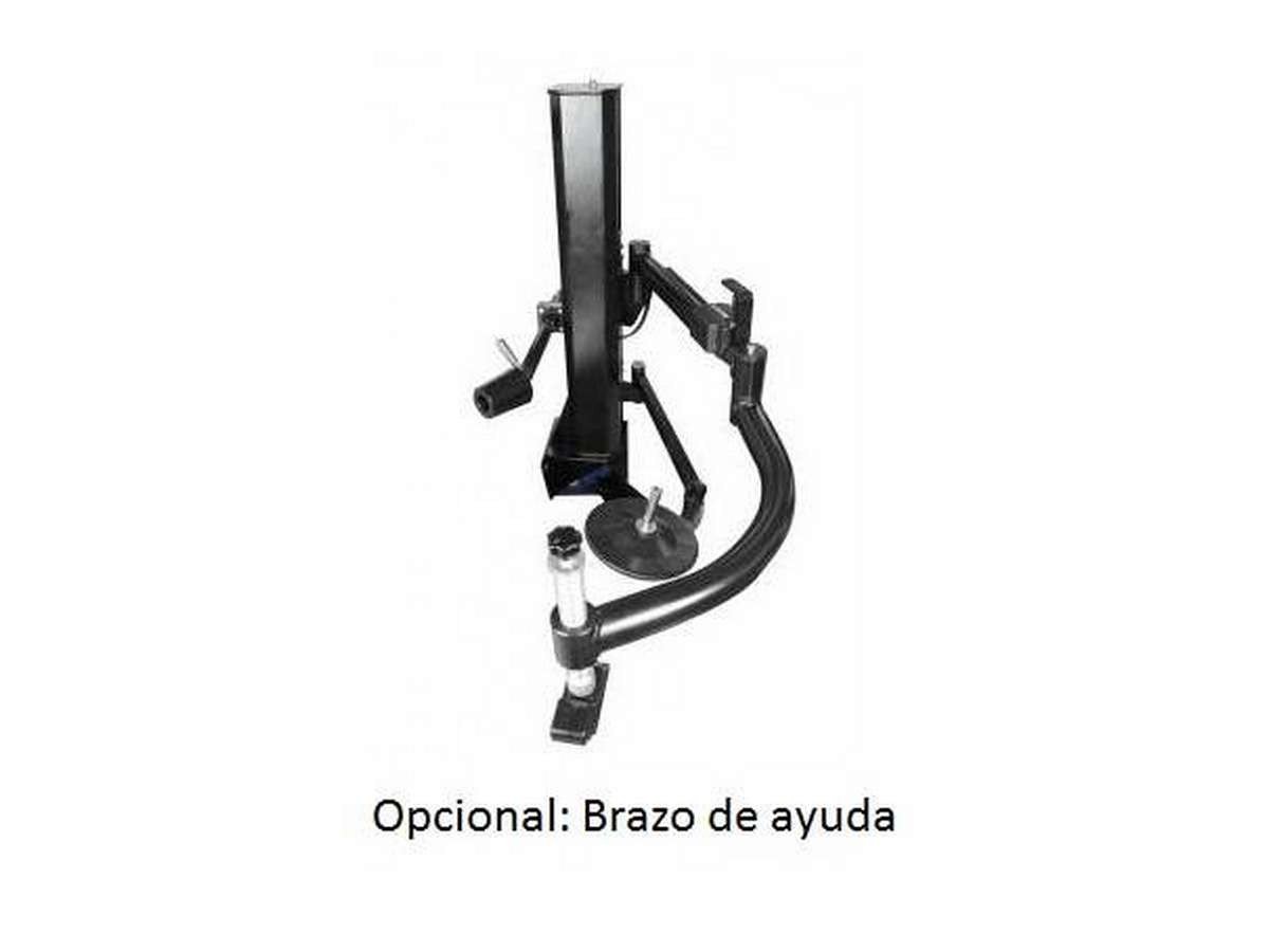 Desmontadora de pneus Weber 1024-XL2 com braço auxiliar — 4