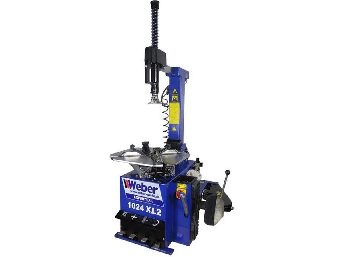 Desmontadora de pneus Weber 1024-XL2 com braço auxiliar