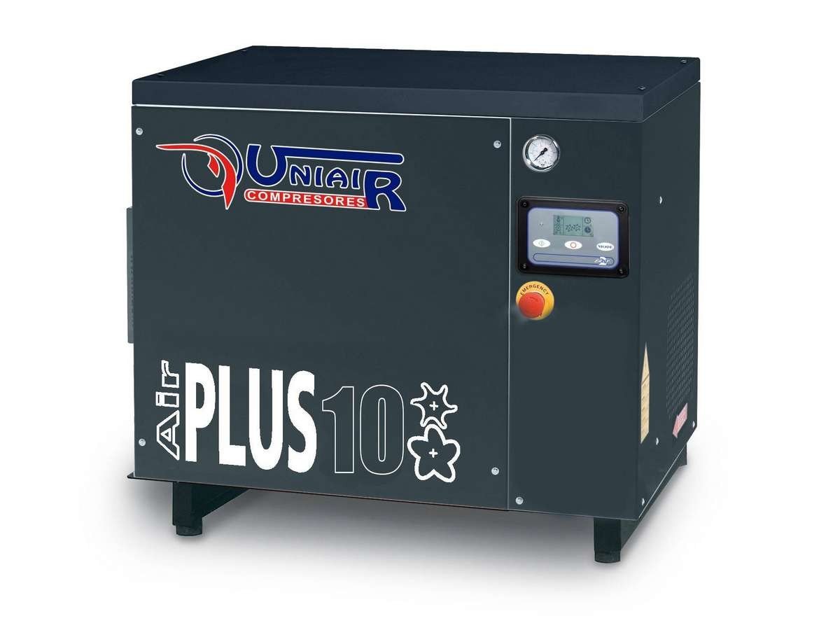 Compressor de parafuso insonorizado AirPlus 10 CV 7,5 kW