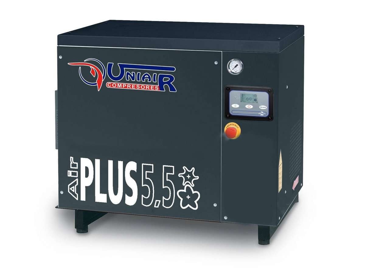 Compressor de parafuso insonorizado AirPlus 5,5 CV 4 kW