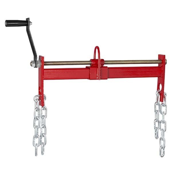 Engine load leveller for crane — 3