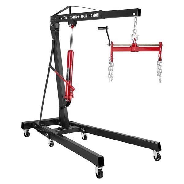 Engine load leveller for crane — 4