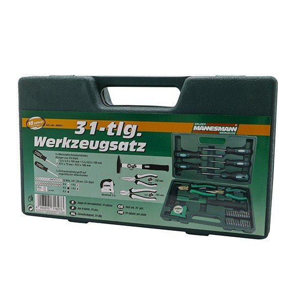 Mannesmann 31-piece tool case — 6